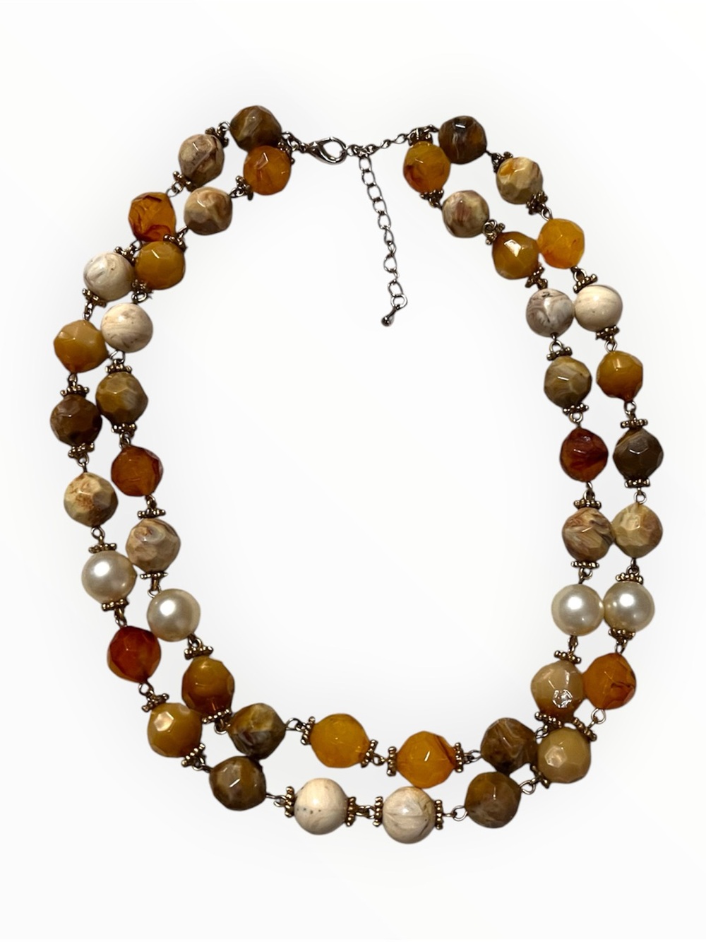Vintage Multi-Strand Beaded Necklace